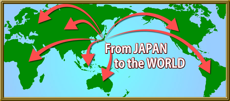 日本から世界へ!　日本の製品を海外に拡販するお手伝いをいたします